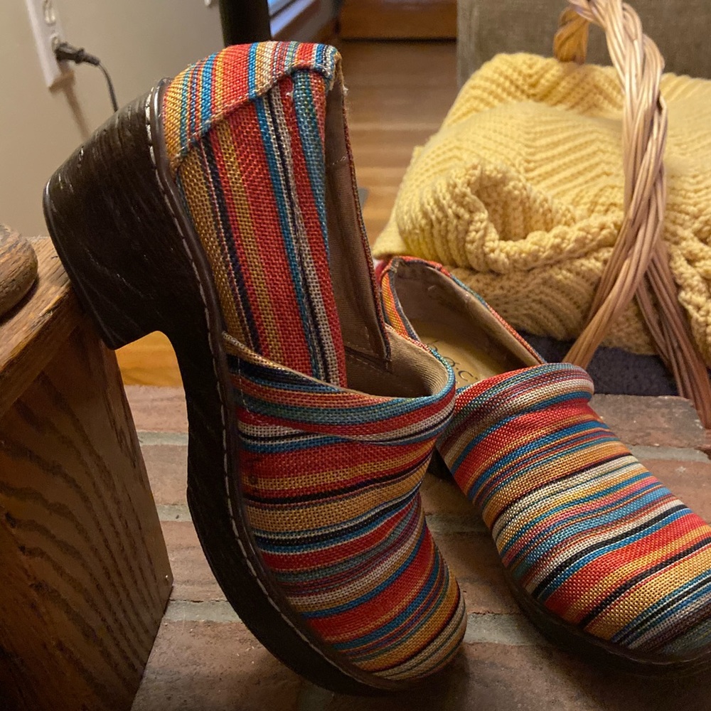 🌻🌻b.o.c. multicolored clogs🌻🌻